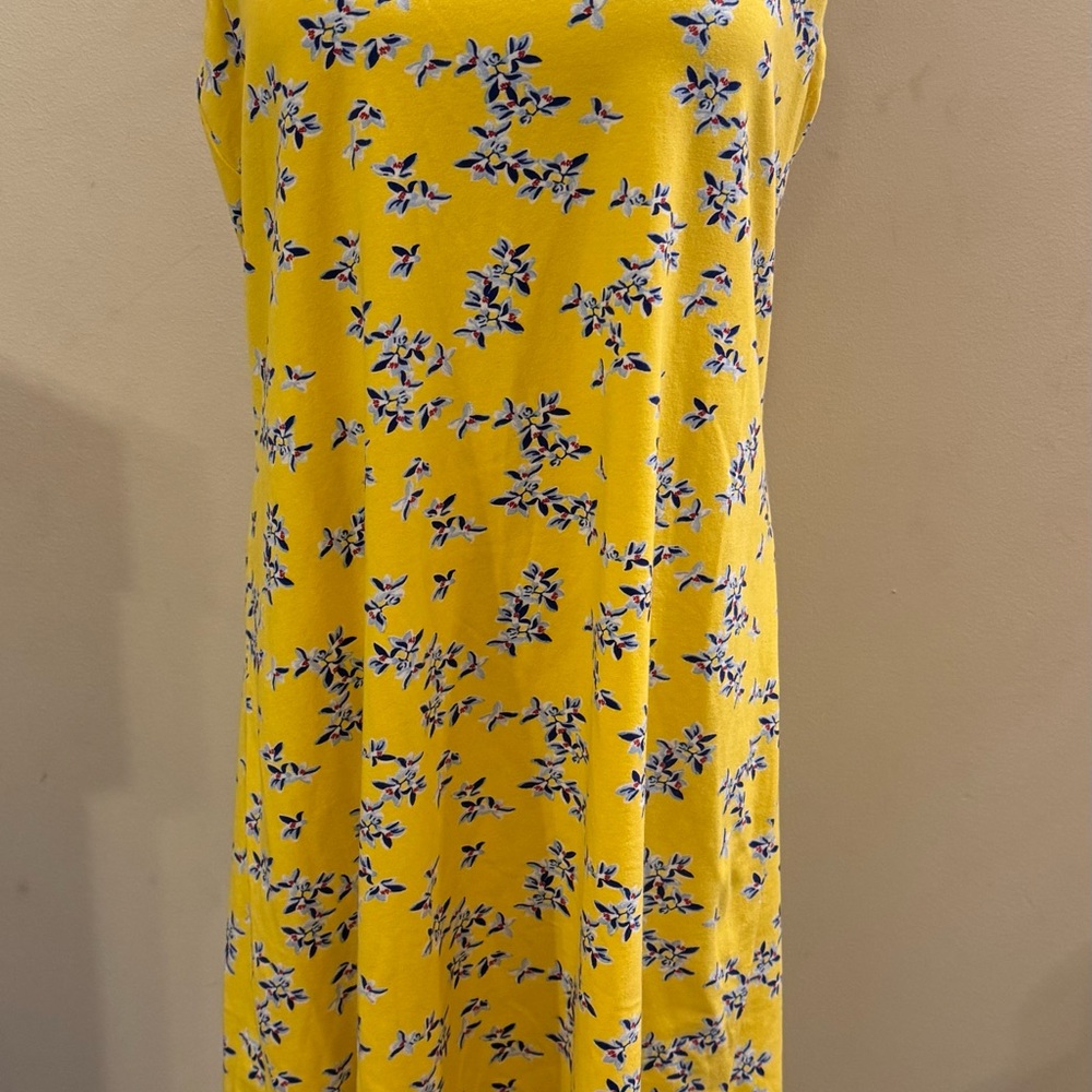 Crown & Ivy Yellow Floral Dress